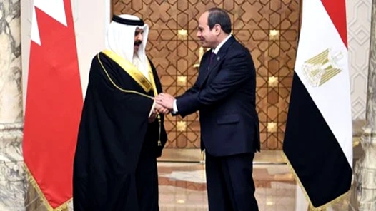 埃及总统和巴林国王讨论中东局势